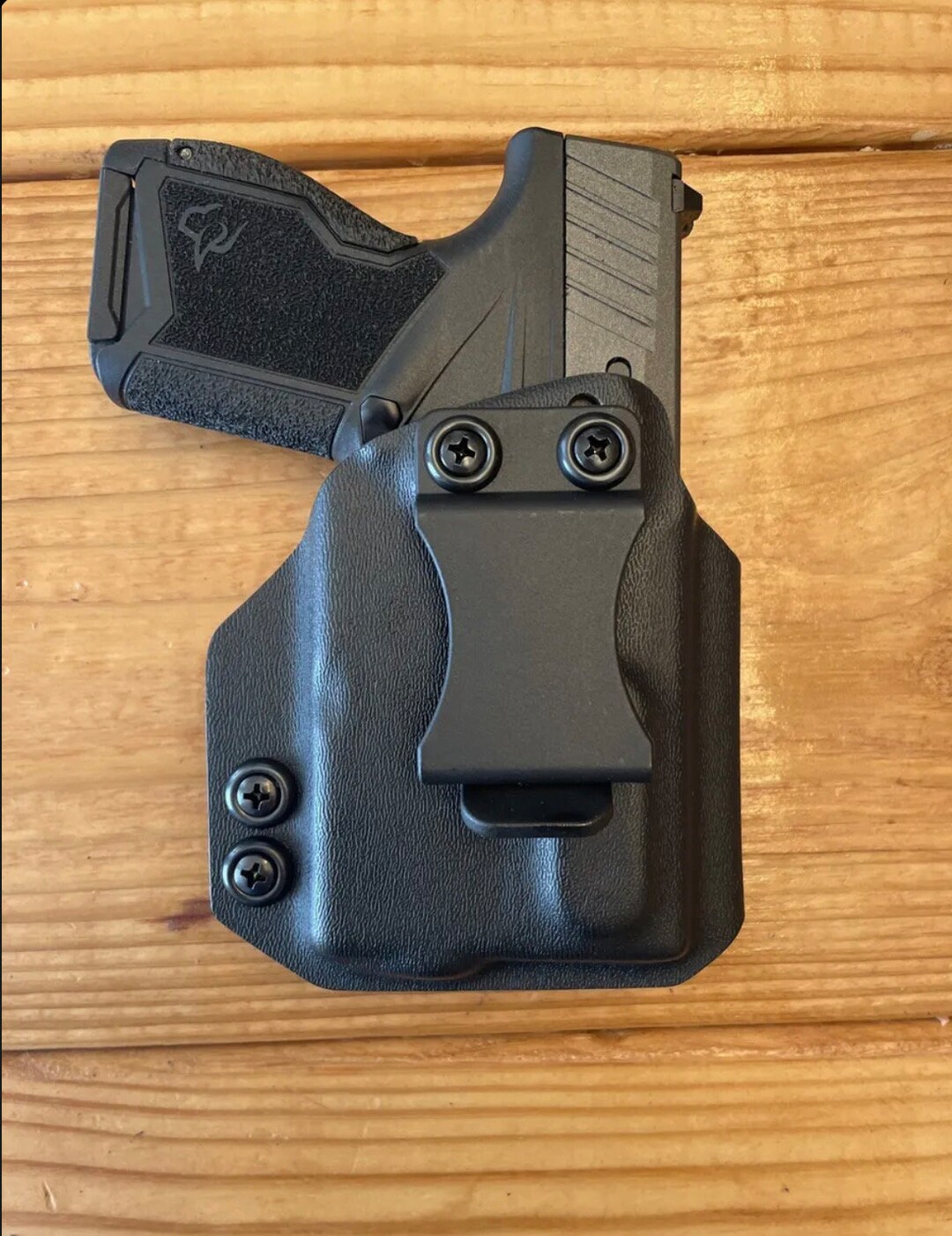 ApeX Kydex OWB Paddle Holster For Taurus GX4 | Right-Handed | 9mm | Black | Outside Waistband
