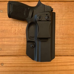 Sig Sauer P320c inside waistband IWB Kydex holster adjustable cant clip