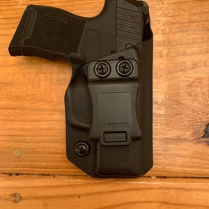 IWB Kydex Holster For Sig Sauer p365 Adjustable Clip and retention