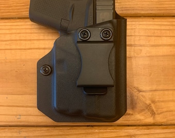 Glock 43 TLR-6 inside the waistband IWB Kydex holster adjustable cant clip