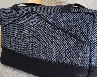 Overnight Bag, Weekend Travel Bag, Tote Bag, Carry-on, Duffle, Gym, Yoga, Luggage, Bridesmaid, Graduation, Birthday, Gift, Fabric, Shoulder