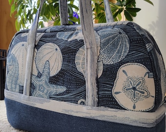 Overnight Bag, Weekend Travel Bag, Tote Bag, Carry-on, Duffle, Gym, Yoga, Luggage, Bridesmaid, Graduation, Birthday, Gift, Fabric, Shoulder
