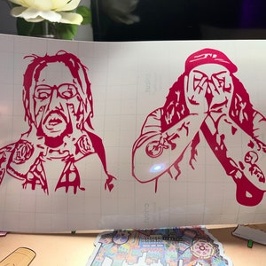 Suicideboys large vinyl sticker