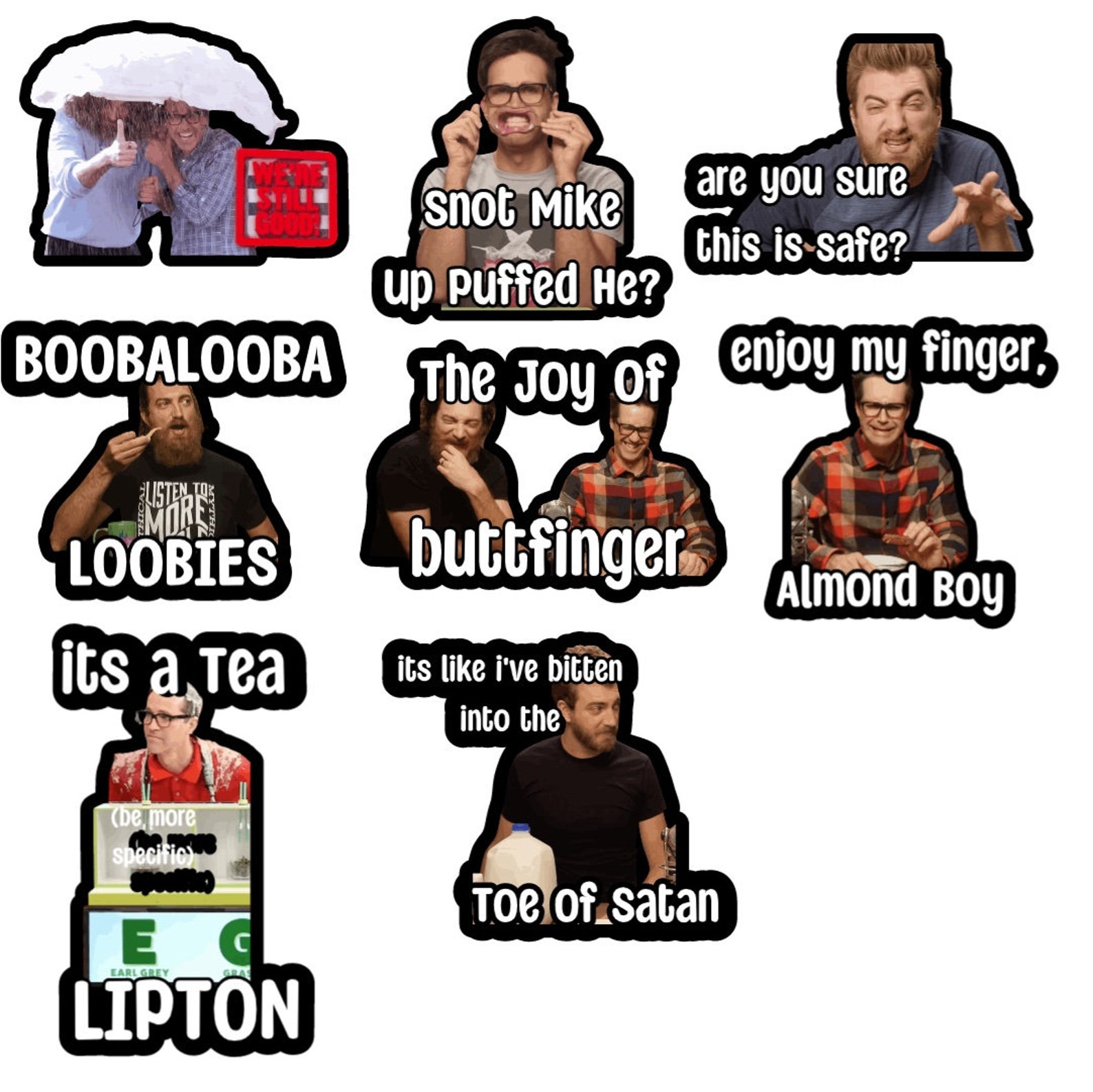 Good Mythical Morning Sticker Pack Volume 2 Etsy