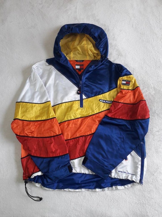 tommy hilfiger windbreaker hoodie