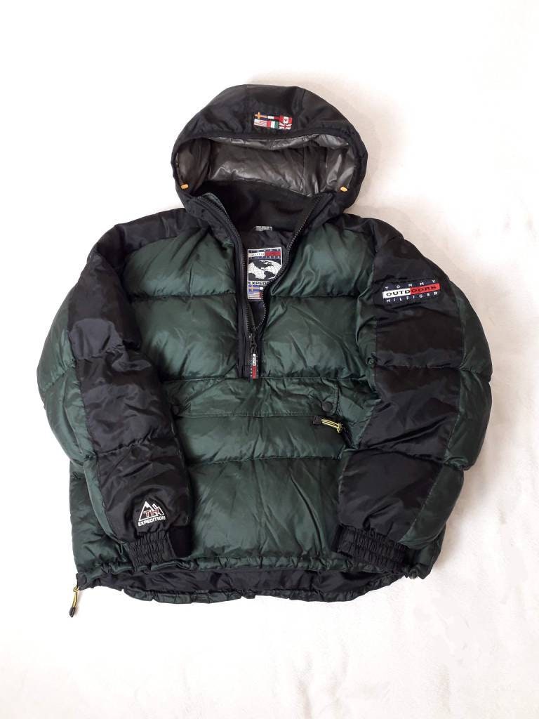 Tommy Hilfiger Outdoors Expedition Vintage Zip Neck Down - Etsy