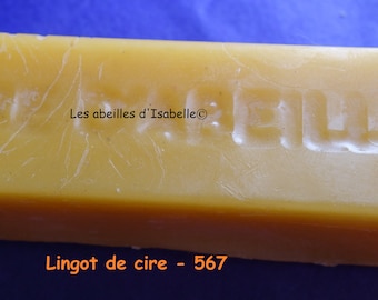 lingot de cire d'abeille pure