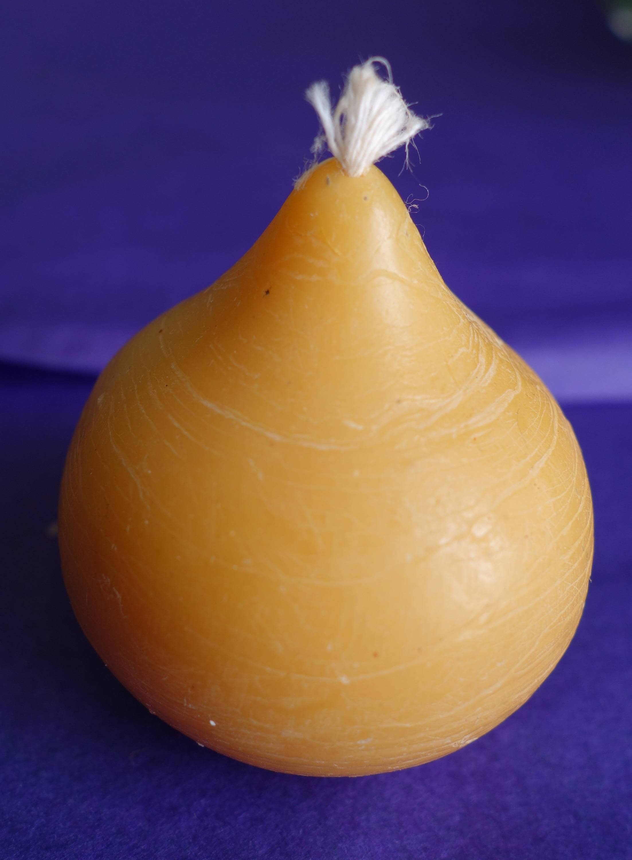 Bougie Goutte en Cire d'abeille Naturelle