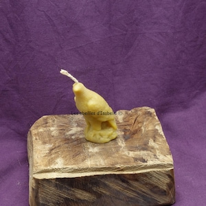 Pure beeswax candle - eagle