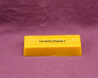 pure beeswax ingot