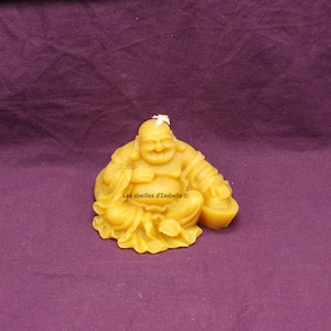 pure beeswax candle &quot;Buddha&quot;