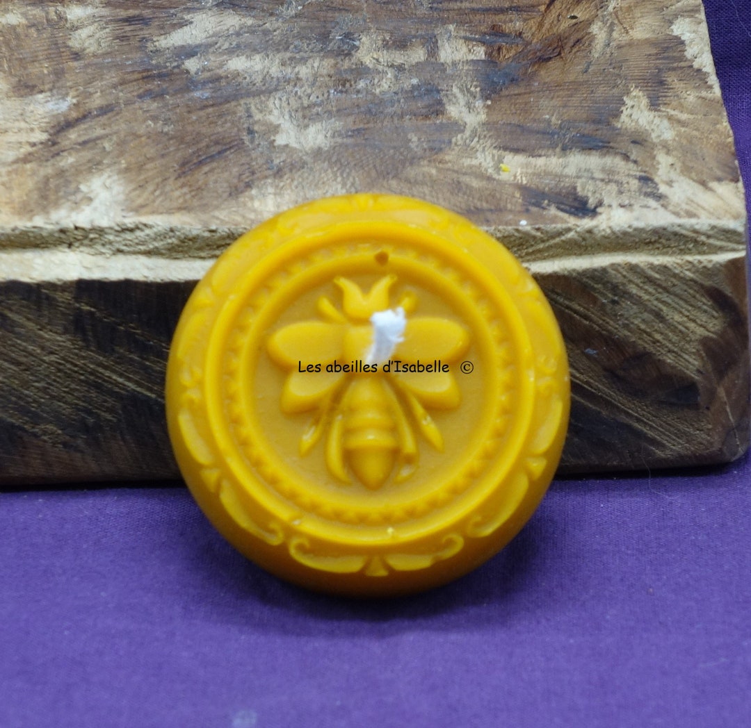 Bougie Rituelle à La Cire D'abeille - 20cm -Cierges -Le Temple D'Heydinès