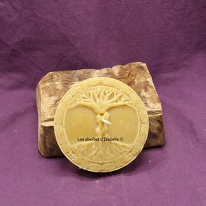 pure beeswax candle - tree of life