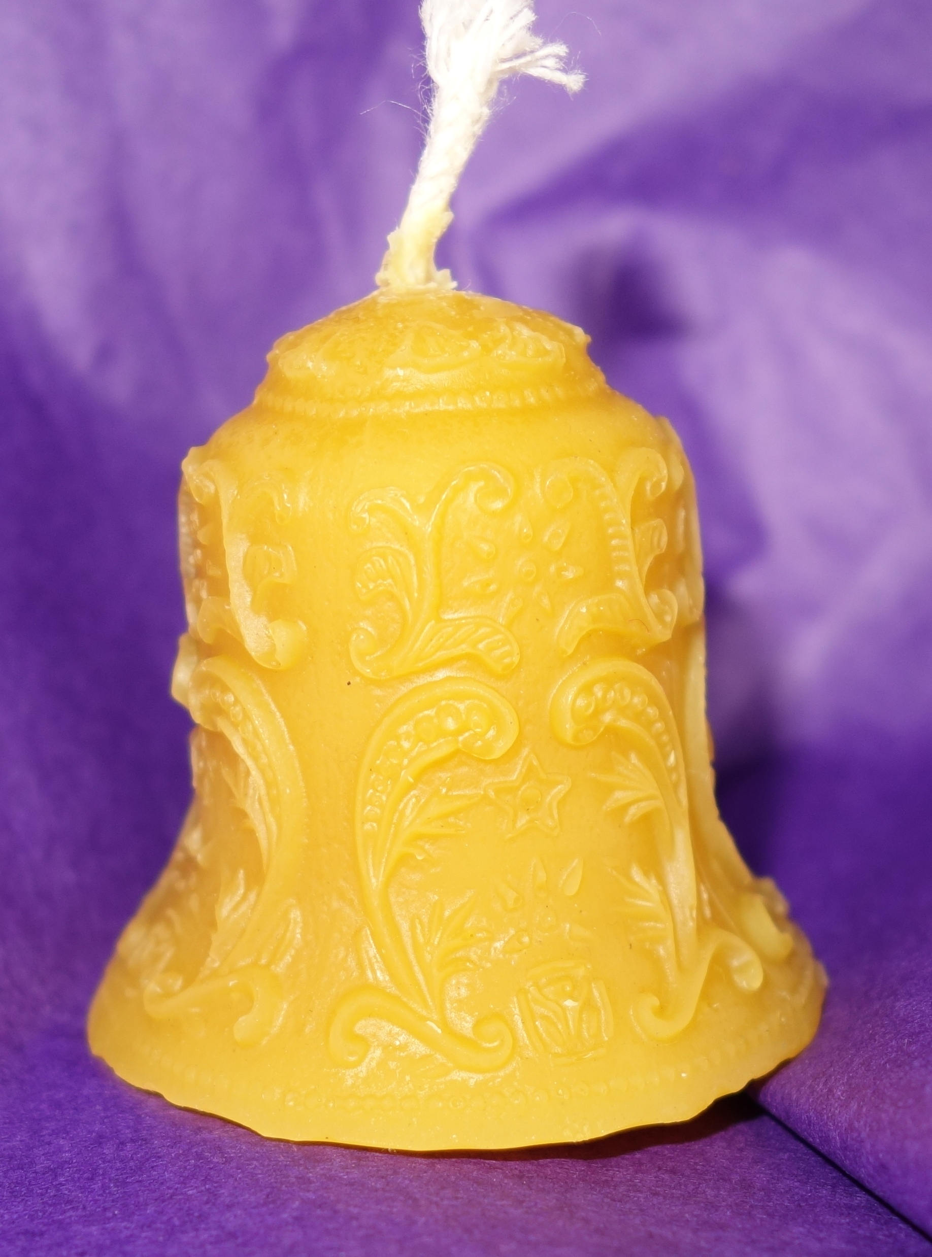 Bougie en Pure Cire d'abeille Naturelle Cloche