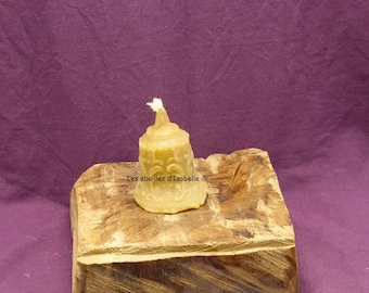 pure beeswax candle "bell"