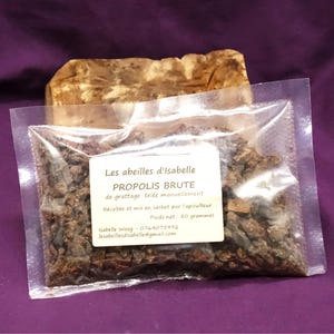 Raw propolis