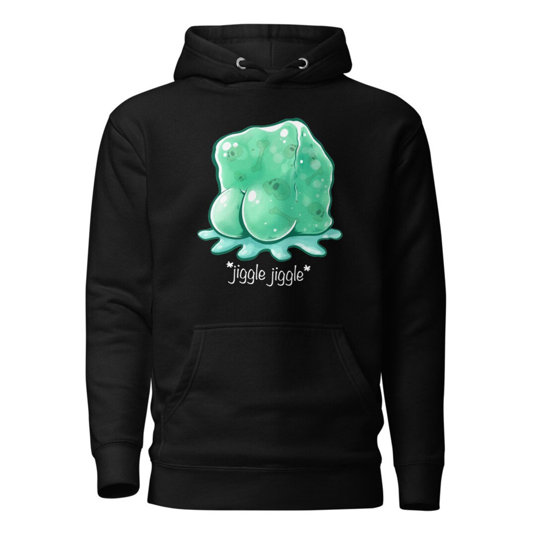 Dummy Thicc Gelatinous Cube Unisex Hoodie Etsy