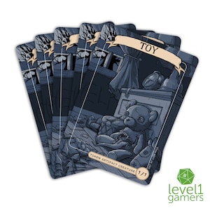 Toy Token Magic Card Pack: Custom Hand-Drawn MTG Proxy (5 Cards)
