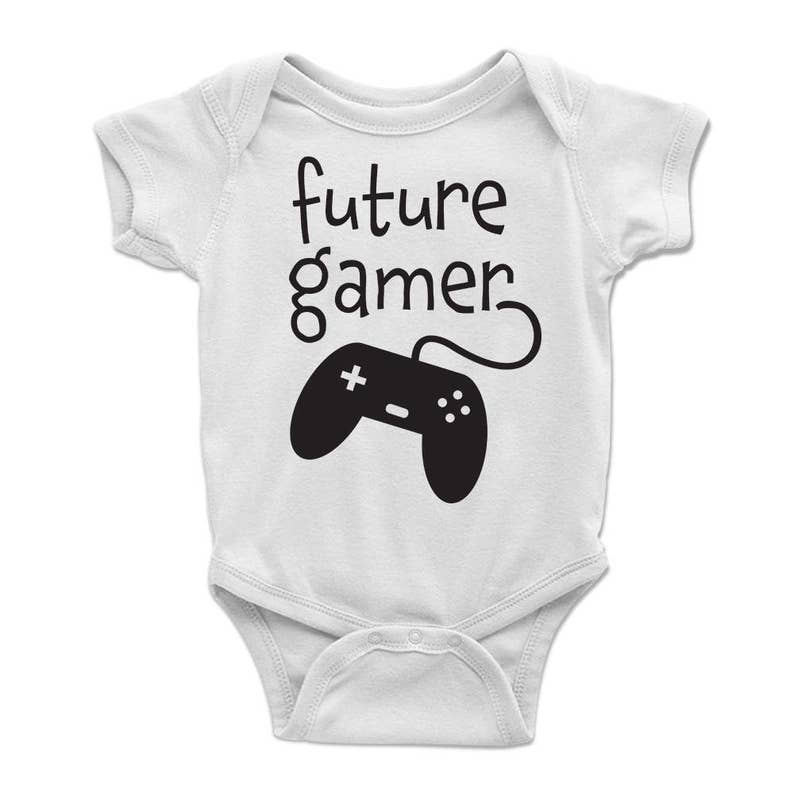 Future Gamer Video Game Onesie Gamer Onesies Baby Shower | Etsy
