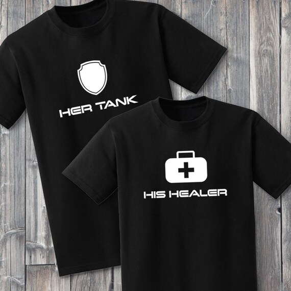 Gamer couple shirts Clearance