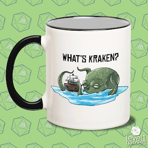 What&#39;s Kraken Mug, Kraken Mug, Kraken Coffee Mug, Octopus Mug, Octopus Ceramic Mug, Octopus Coffee Cup, Octopus Gift, Nautical Mug, Tentacle