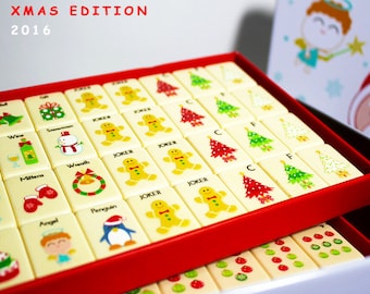Holiday mahjong set (Christmas limited edition)