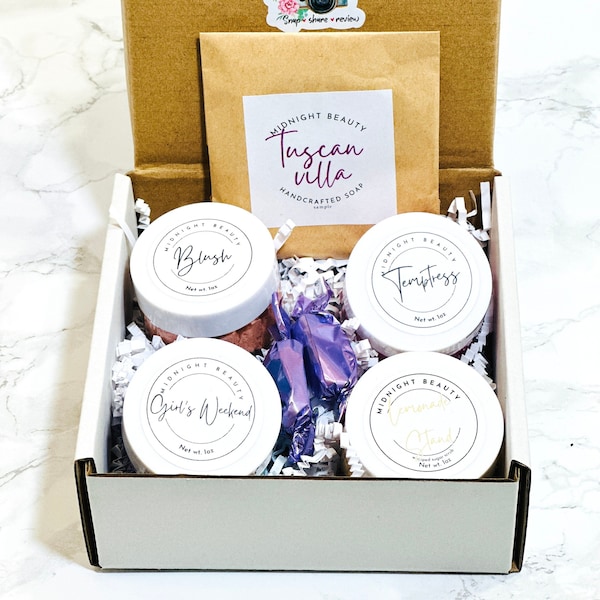 Whipped Sugar Scrub Sample Packs (1oz each) - Shea butter scrubs