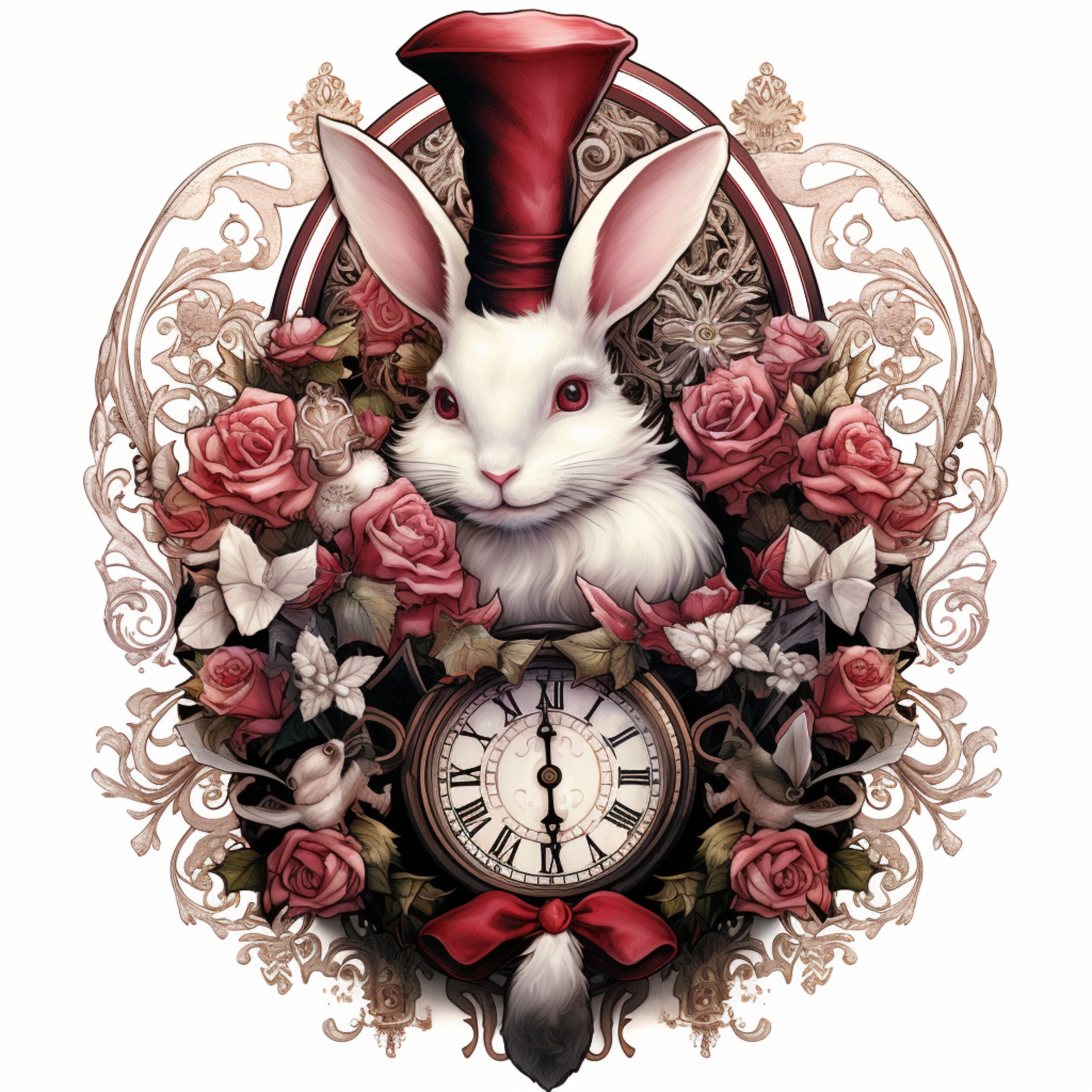 Alice in Wonderland Art,alice in Wonderland,wonderland Unique Art ...