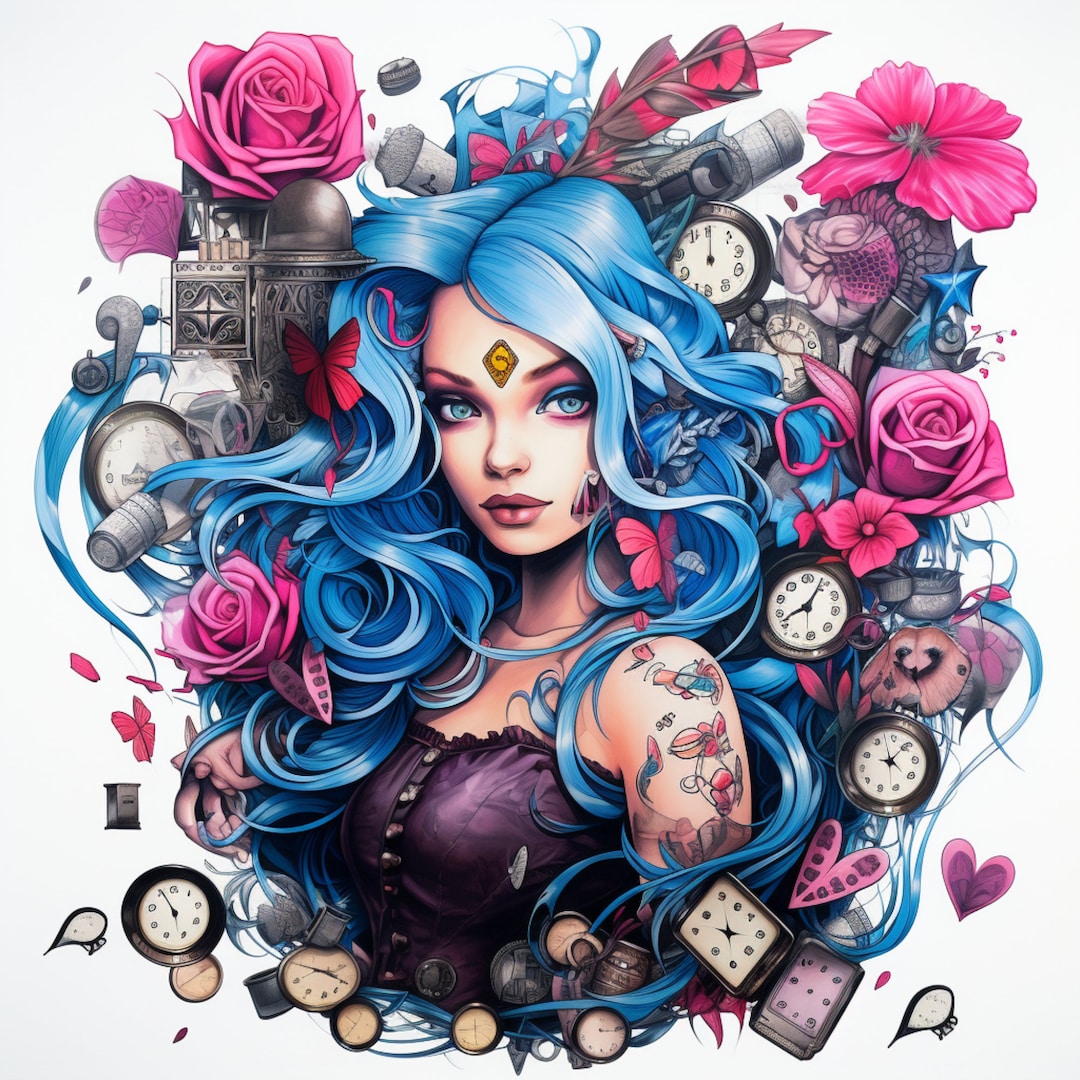 Alice in Wonderland Art,alice in Wonderland,wonderland Unique Art ...