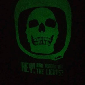 Doctor Who Vashta Nerada Glow in the Dark T-Shirt (Adult, Ladies, & Youth)