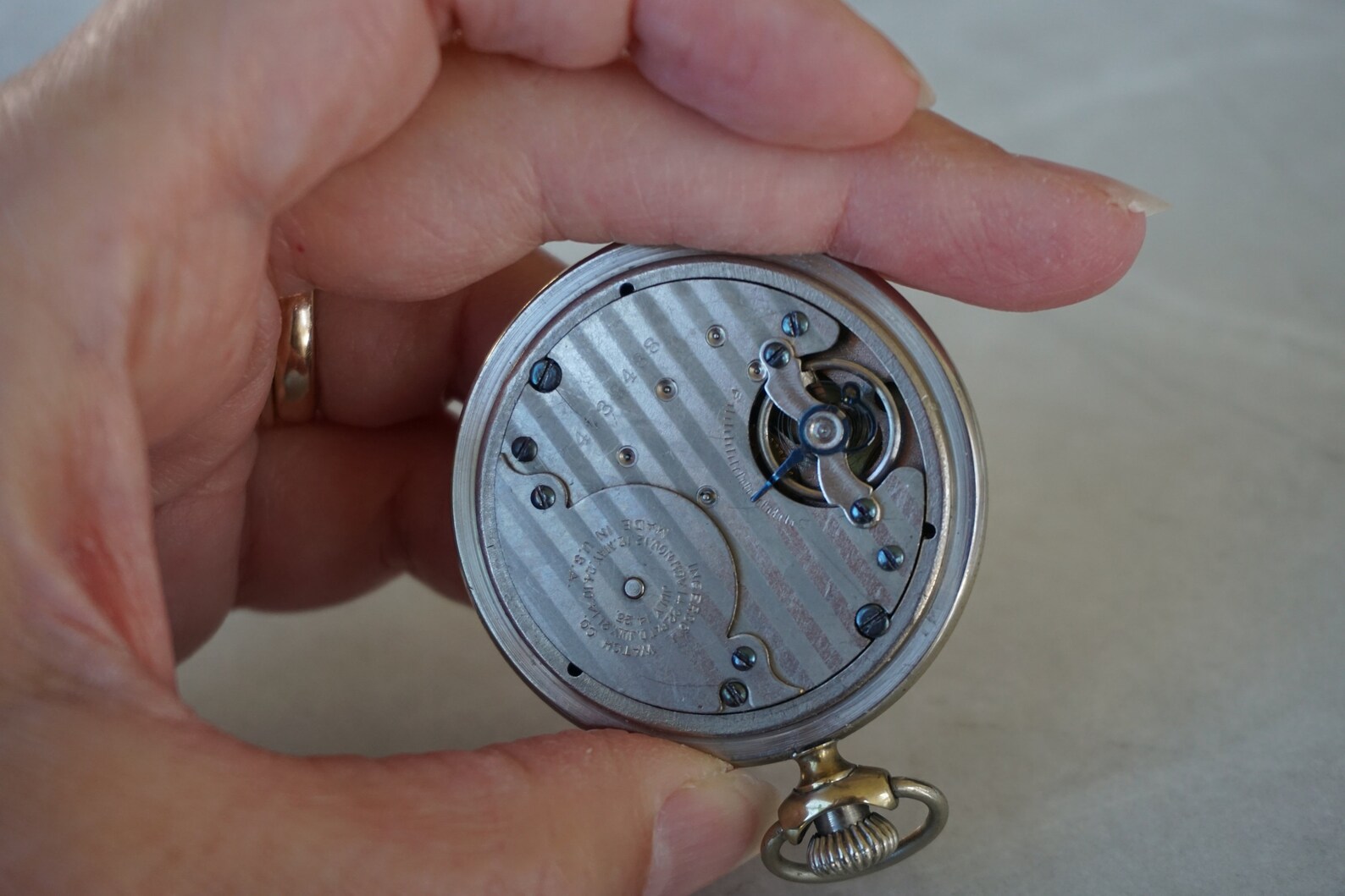 Ingersoll Junior Pocket Watch 1920s Very Nice Condition Not Etsy