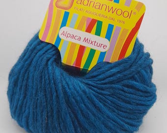 Andrianwool Alpaca Mixture Yarn | 50g Ball | Blue (Color 308)