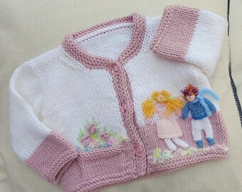 Wool sweater for girls