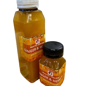 Ginger & Honey – Natural Immunity Booster Liquid