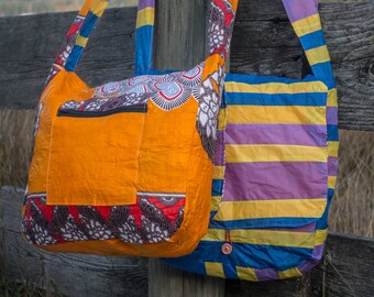 Market Day - Adventure Bag (Recycled Paragliders, Malawi, Africa)
