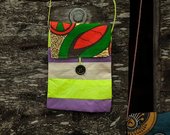 Heads-or-Tails Adventure Pouch (Recycled Paragliders, Malawi, Africa)