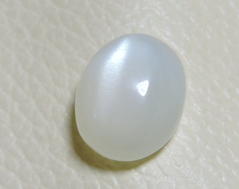 White Moonstone 10 Carats 1 PC Natural White Moonstone Smooth Polished Oval Cabochons Size 15X12 MM