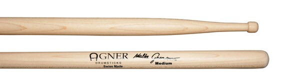 Agner Drumsticks Signature Sticks Walter Grassmann Medium Maple