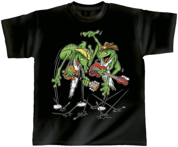 Rock You music t shirt bullet frogs S M L XL XXL