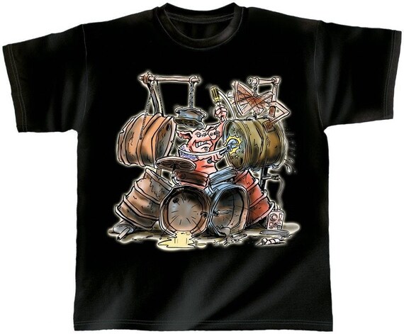 Rock You music t shirt Drumpig s M L XL XXL
