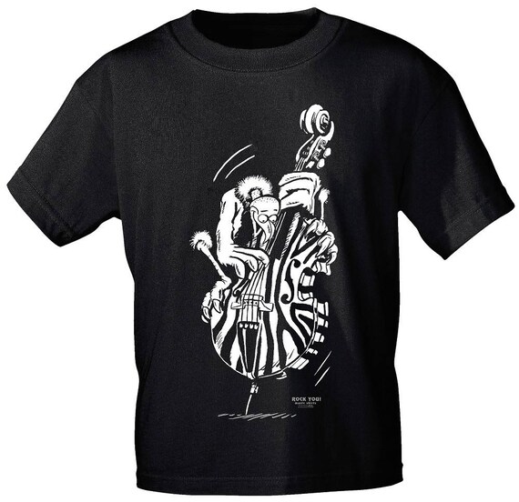 Rock You music T shirt bass vulture S M L XL XXL