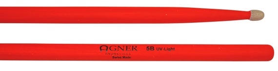 Agner Drumsticks 5b UV Red