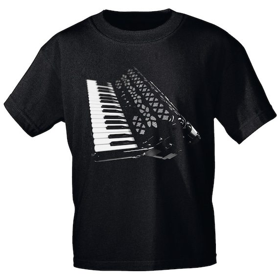 Rock You music t shirt accordion S M L XL XXL