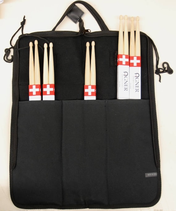 Agner Drumsticks Stick bag by Choice Hickory Bundle No. 14