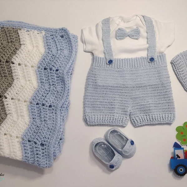 Crochet Baby Overall Pattern - Etsy