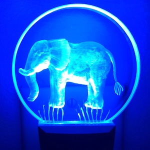 Elephant Night Light
