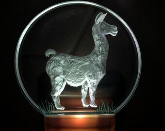 Llama Night Light