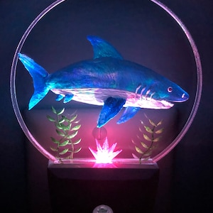 Shark Night Light