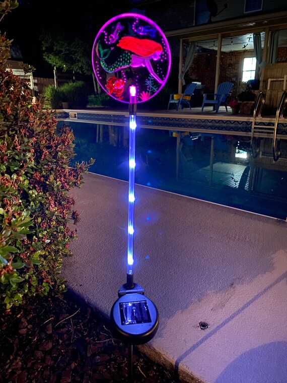 Mermaid solar light deals