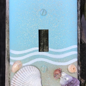 Seashell Light Switch Plate
